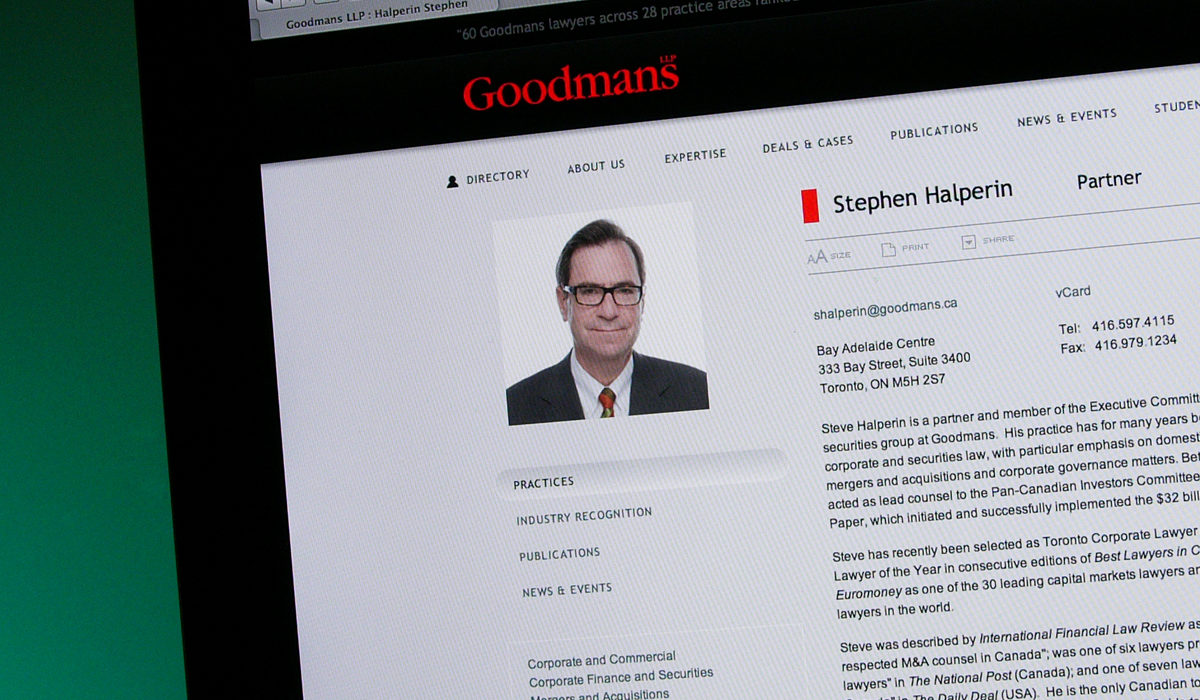 Goodmans Website 3
